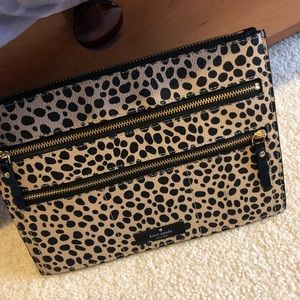 Kate Spade Animal Print Clutch